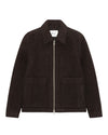Gael Wool Blend Regular Fit Jacket Dusky Port