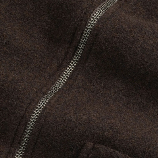 Gael Wool Blend Regular Fit Jacket Dusky Port