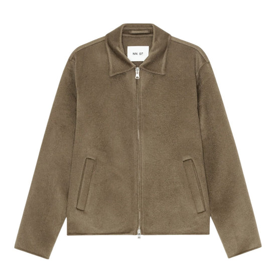 Arlo Double Faced Wool Blend Regular Fit Jacket Desert Clay