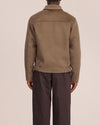 Arlo Double Faced Wool Blend Regular Fit Jacket Desert Clay