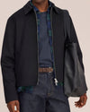 Arlo Double Faced Wool Blend Regular Fit Jacket Black