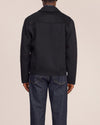 Arlo Double Faced Wool Blend Regular Fit Jacket Black