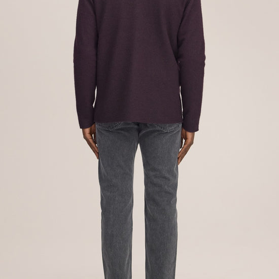 Jonas Merino Wool Regular Fit Overshirt Winetasting
