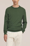 Ted Merino Wool Regular Fit Pullover Eden Green