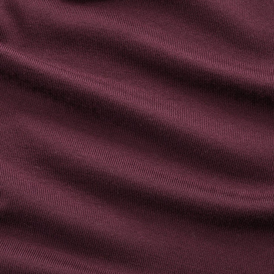 Emerson Polo Merino Wool Hidden Button Regular Fit Pullover Winetasting