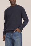 Danny Lightweight Sweater Navy Blue