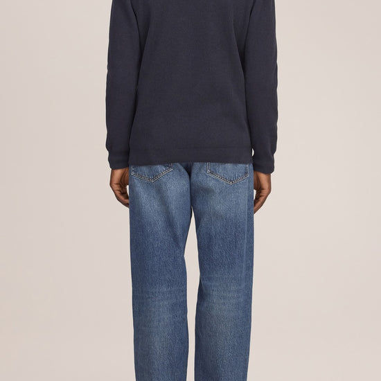 Danny Lightweight Sweater Navy Blue