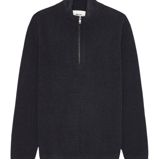 Danny Half Zip Lightweight Sweater Navy Blue