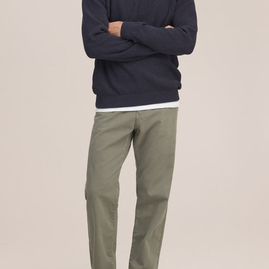 Danny Half Zip Lightweight Sweater Navy Blue