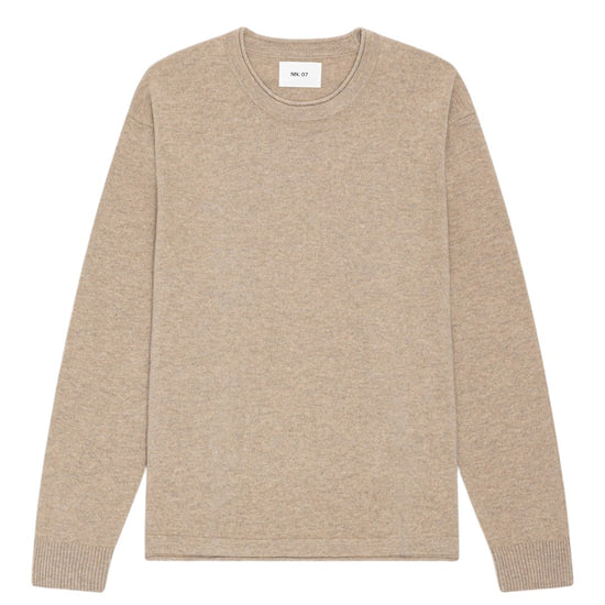 Sammy Wool Regular Fit Pullover Clay Melange