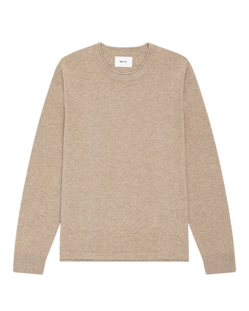 Sammy Wool Regular Fit Pullover Clay Melange