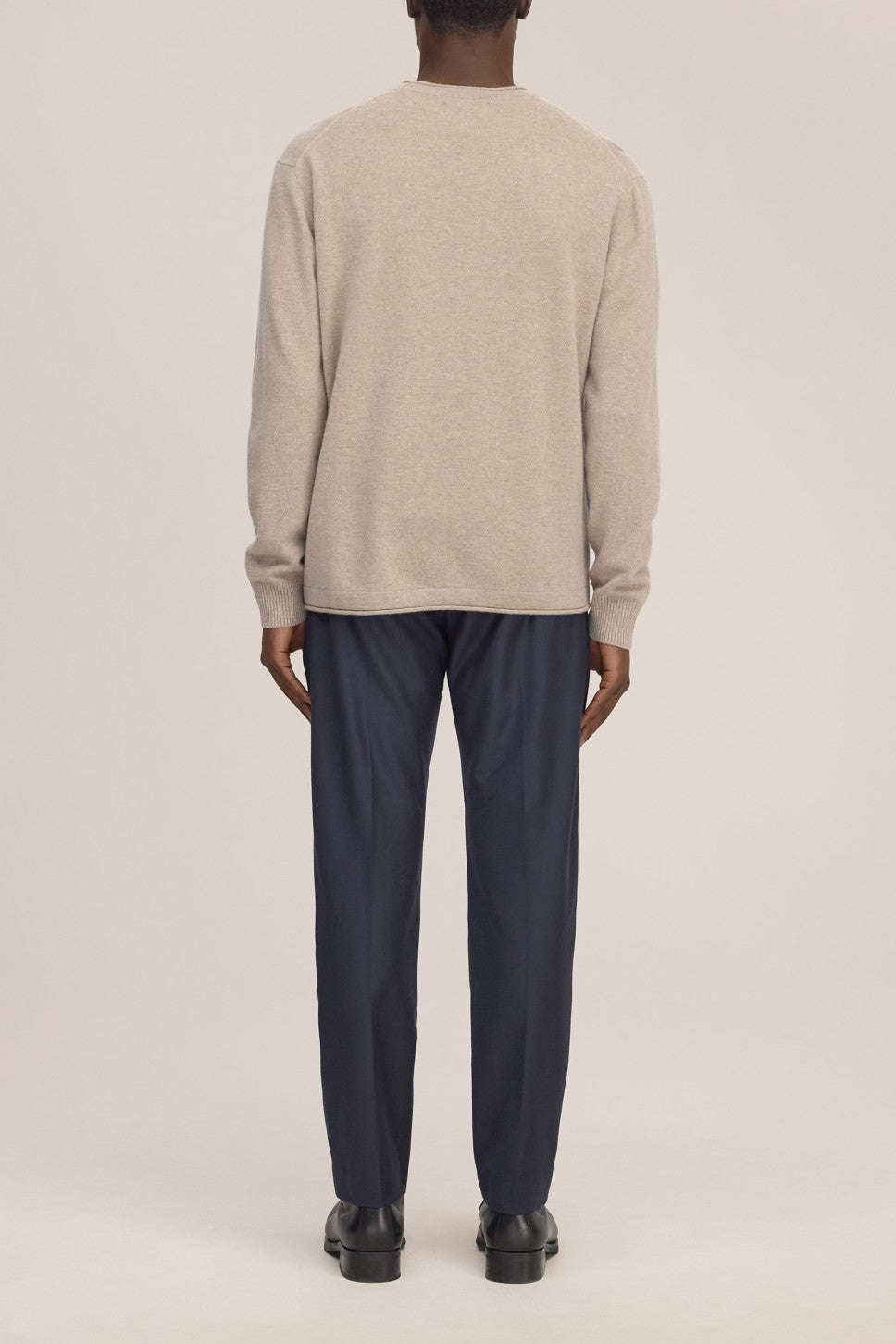 Sammy Wool Regular Fit Pullover Clay Melange