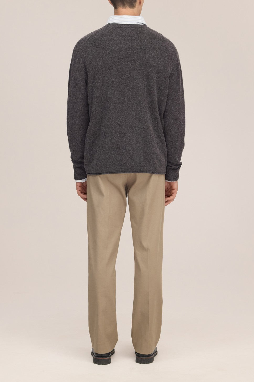 Sammy Wool Regular Fit Pullover Earth Melange