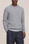 Lee Merino Wool Regular Fit Pullover Grey Melange