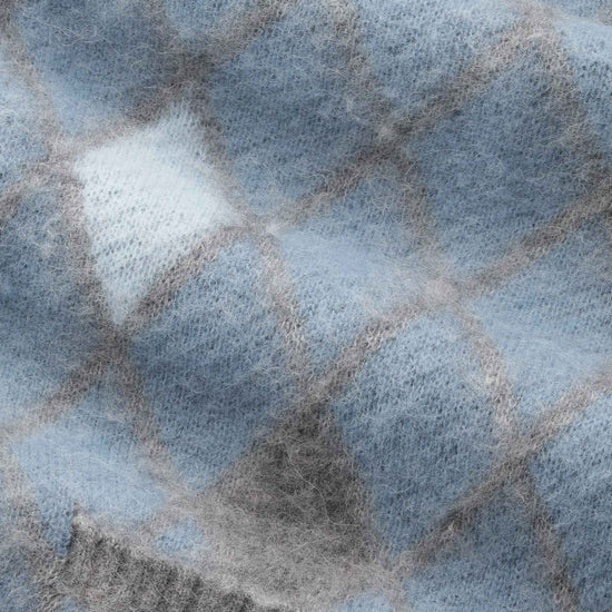 Chris Alpaca Wool Blend Relaxed Fit Cardigan Light Grey Multi
