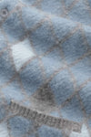Chris Alpaca Wool Blend Relaxed Fit Cardigan Light Grey Multi