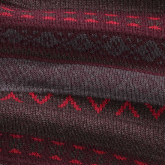 Tobias V Neck Wool Blend Relaxed Fit Cardigan Multi Shades