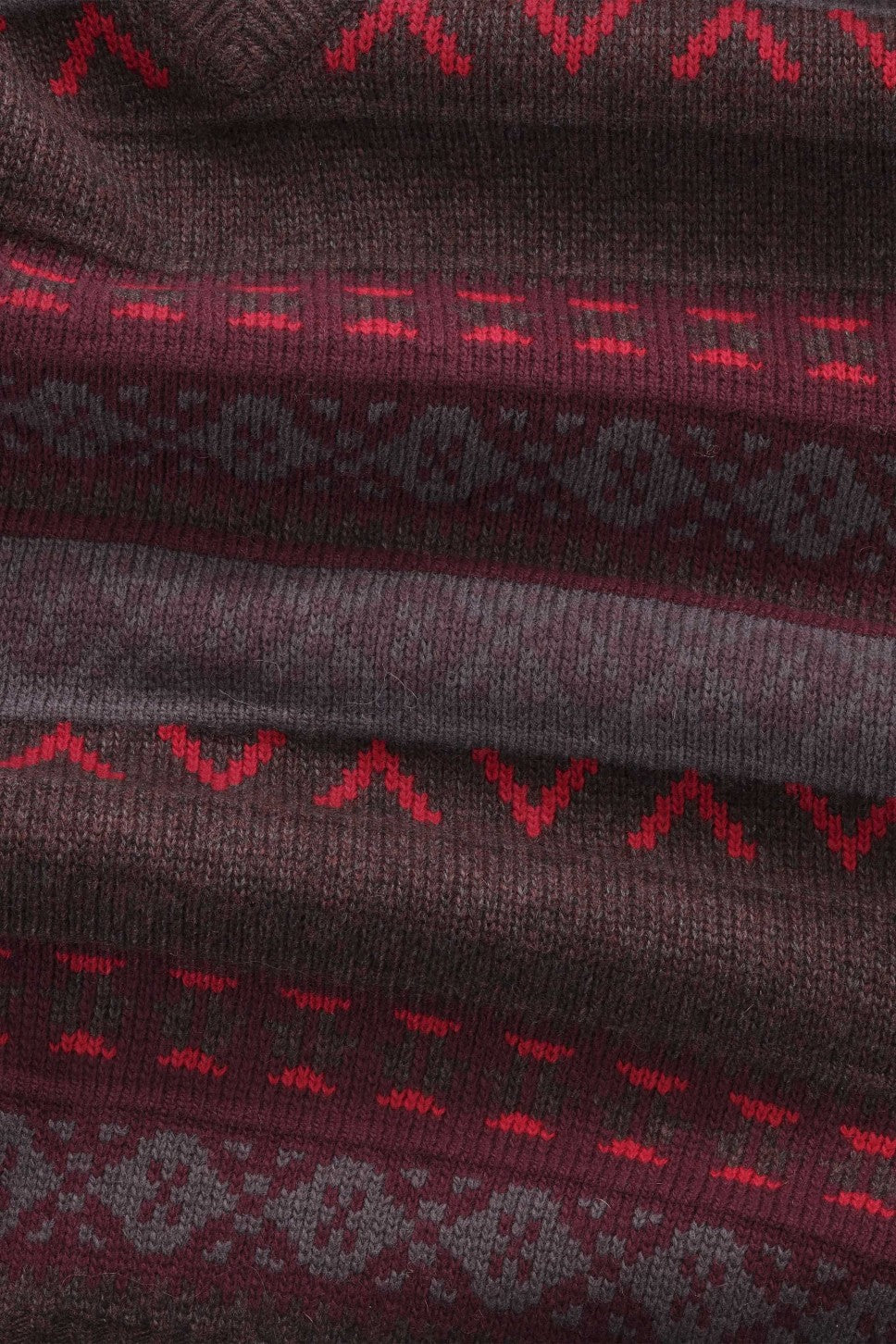 Tobias V Neck Wool Blend Relaxed Fit Cardigan Multi Shades