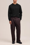 Ted Merino Wool Regular Fit Pullover Black