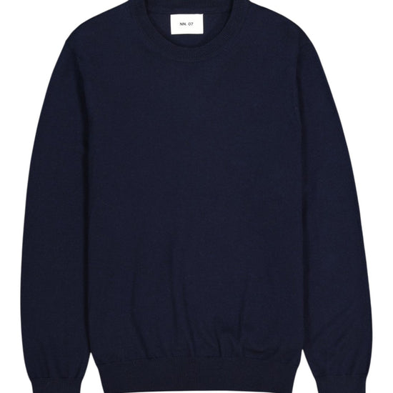 Ted Merino Wool Regular Fit Pullover Navy Blue