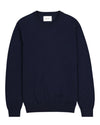 Ted Merino Wool Regular Fit Pullover Navy Blue