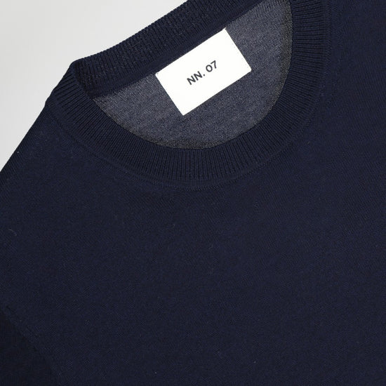 Ted Merino Wool Regular Fit Pullover Navy Blue