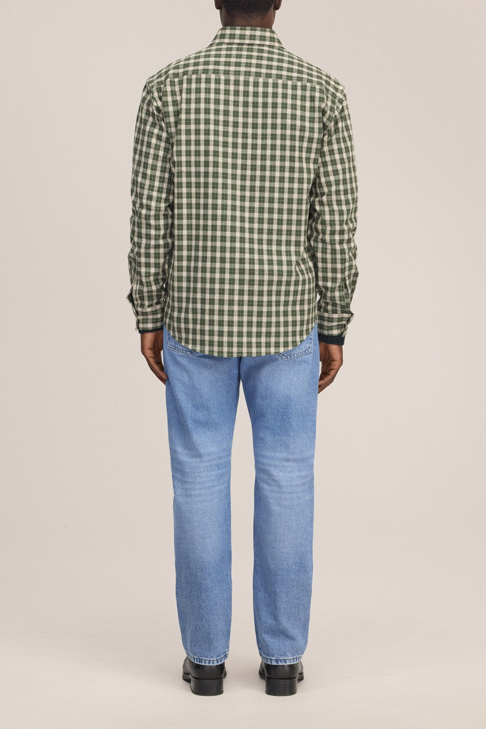 Deon Flannel Twill Regular Fit Shirt Eden Check