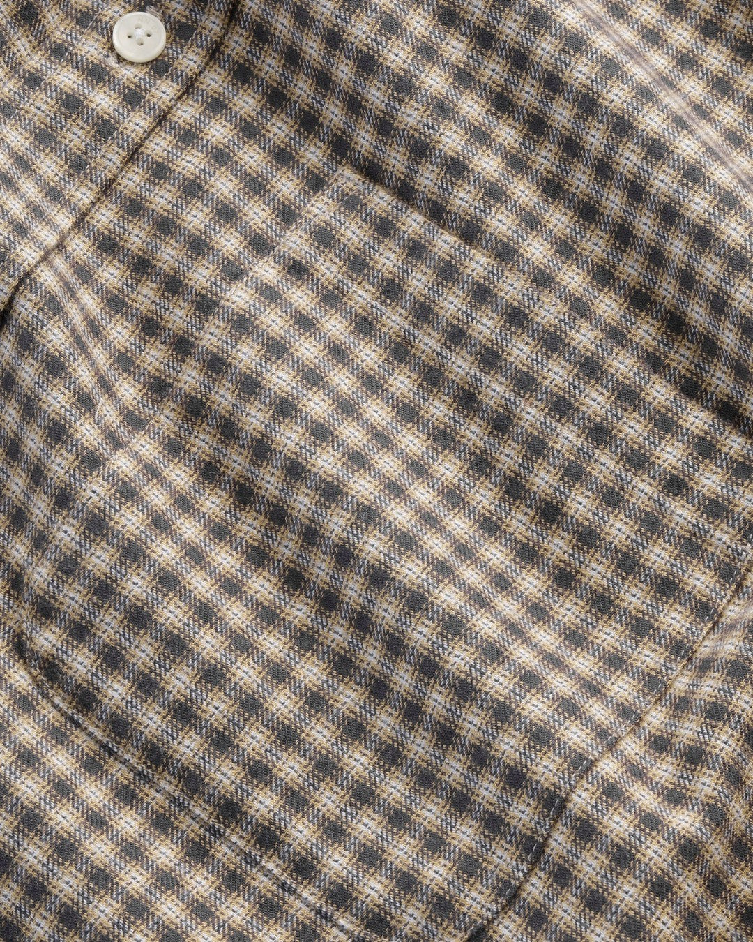 Deon Flannel Twill Regular Fit Shirt Sand Check
