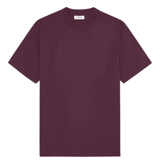 Adam Pina Cotton Regular Fit Embroidered T-shirt Winetasting