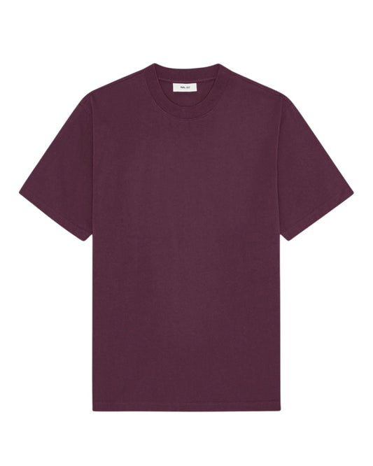 Adam Pina Cotton Regular Fit Embroidered T-shirt Winetasting