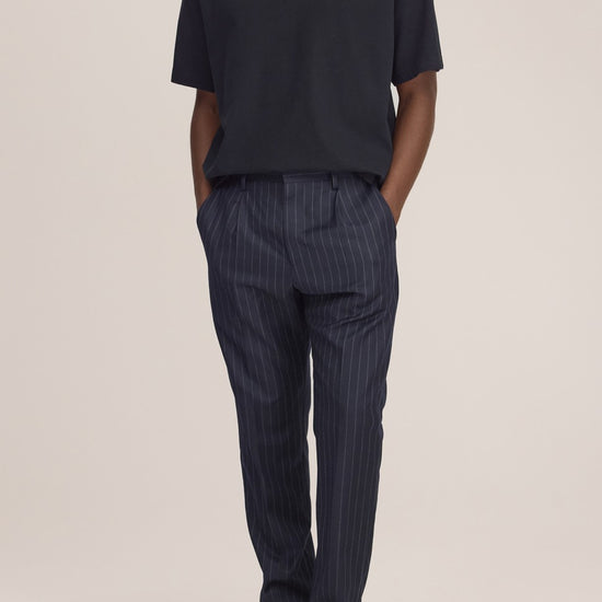 David Organic Cotton Relaxed Fit SS T-shirt Black