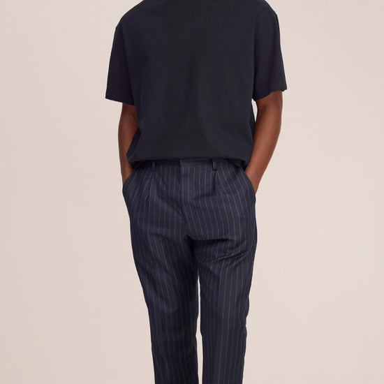 David Organic Cotton Relaxed Fit SS T-shirt Black