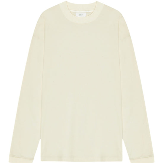 Lionel Suvin Cotton Relaxed Fit LS T-shirt Ivory