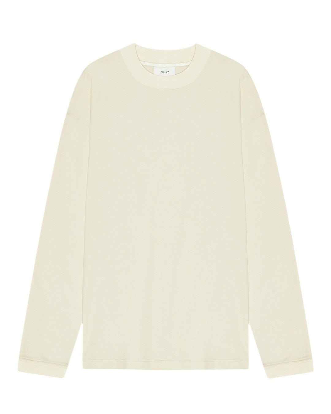 Lionel Suvin Cotton Relaxed Fit LS T-shirt Ivory