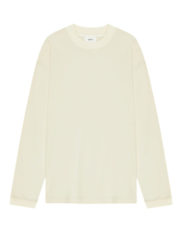 Lionel Suvin Cotton Relaxed Fit LS T-shirt Ivory
