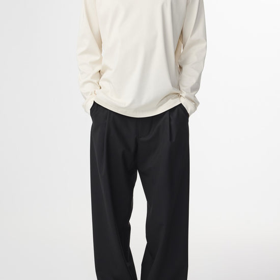 Lionel Suvin Cotton Relaxed Fit LS T-shirt Ivory