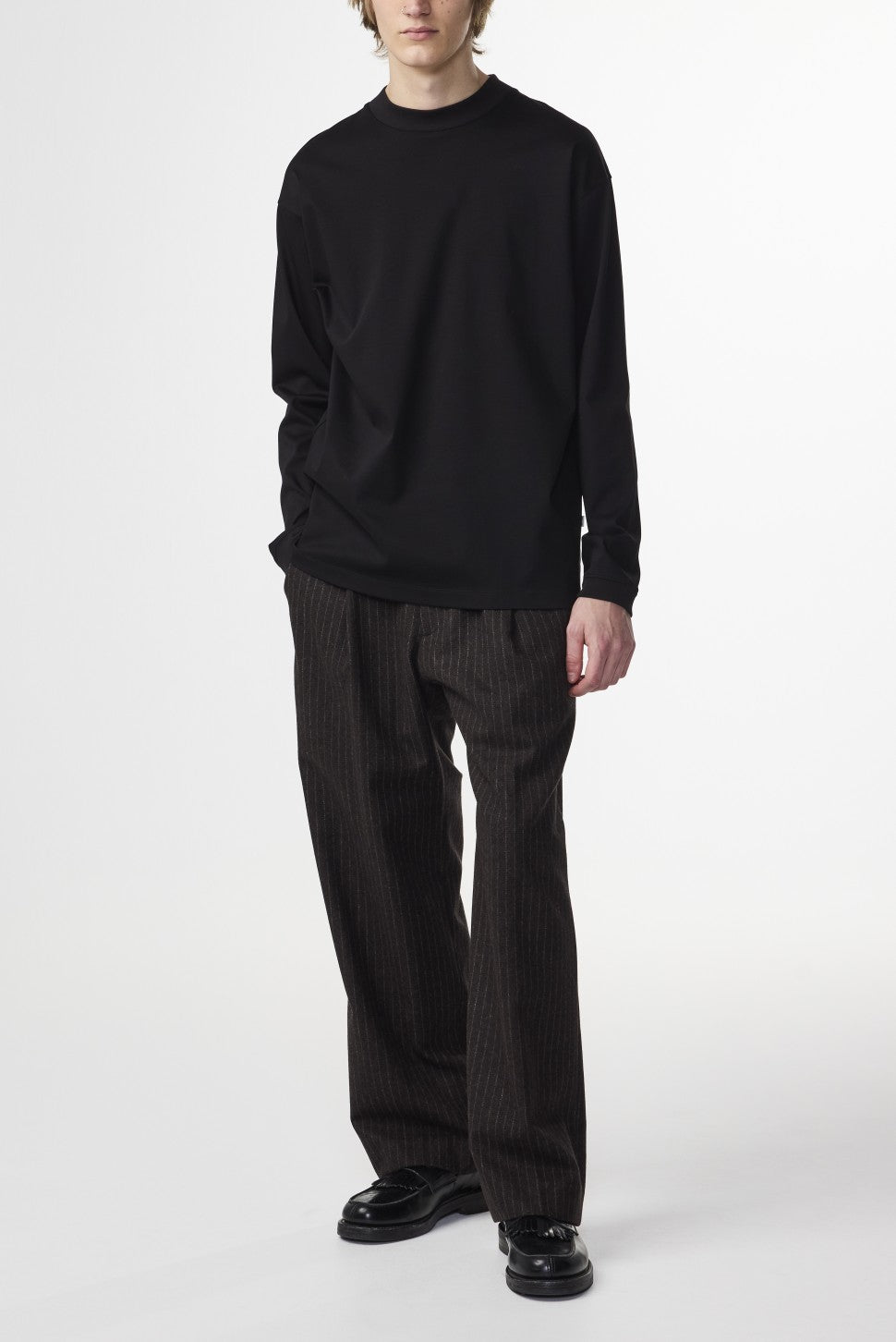 Lionel Suvin Cotton Relaxed Fit T-shirt Black