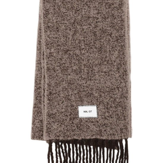 Scarf Two Alpaca Wool Blend Boucle Scarf