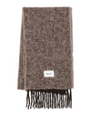 Scarf Two Alpaca Wool Blend Boucle Scarf