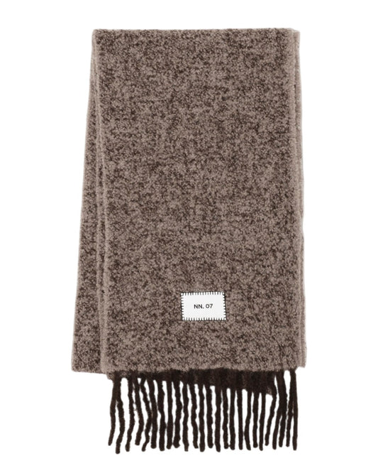 Scarf Two Alpaca Wool Blend Boucle Scarf