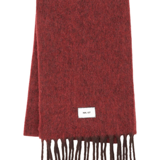Scarf Two Alpaca Vrgin Wool Blend Scarf Deep Truffle