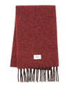 Scarf Two Alpaca Vrgin Wool Blend Scarf Deep Truffle