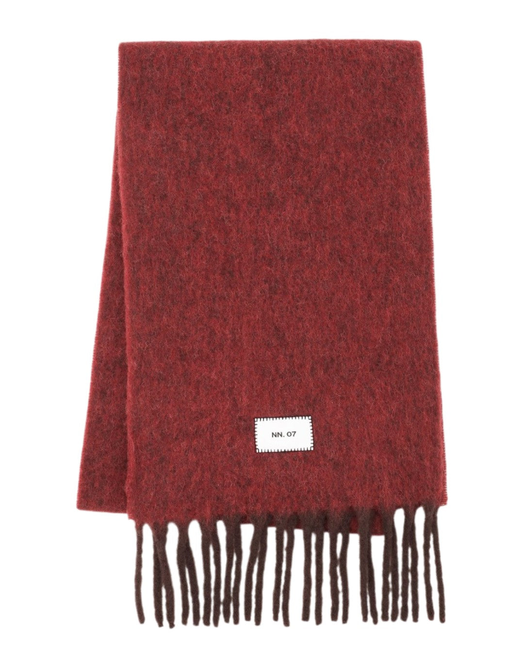 Scarf Two Alpaca Vrgin Wool Blend Scarf Deep Truffle