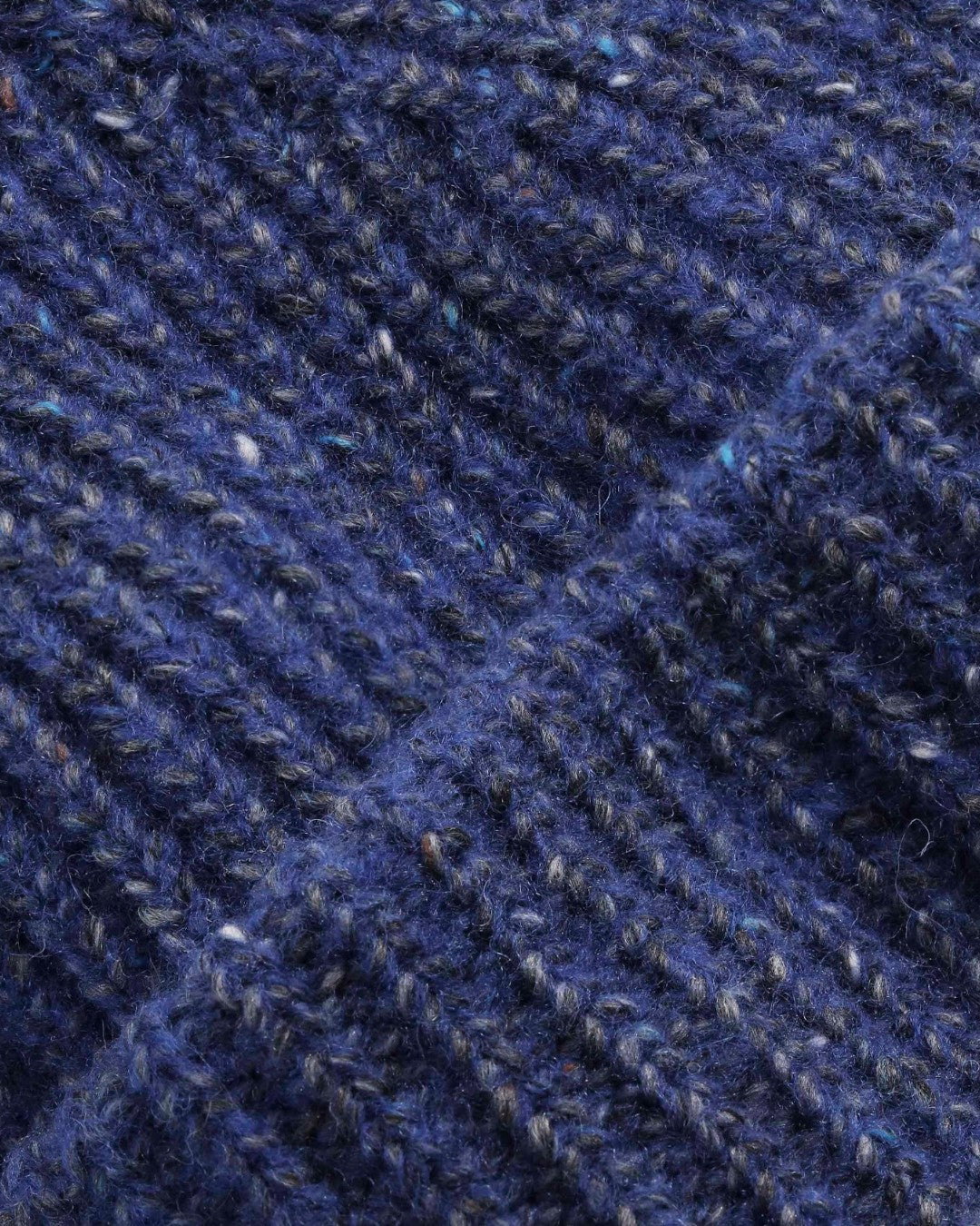 Sailor Beanie Wool Blend Ribbed Knit Beanie Blue Ignition