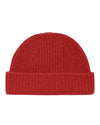 Sailor Beanie Wool Blend Ribbed Knit Beanie Fireburst