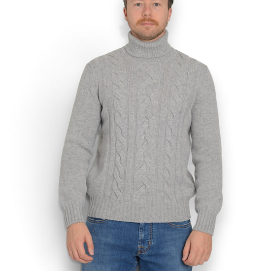 Turtle Neck Pullover Grey