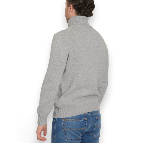 Turtle Neck Pullover Grey
