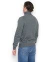 Turtle Neck Pullover Grey Blue