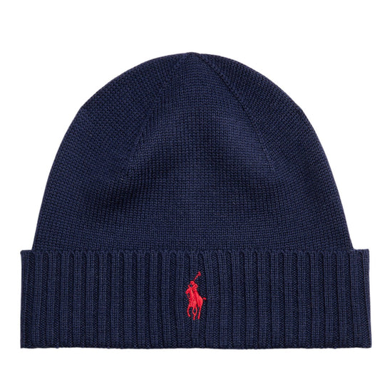Merino Wool Beanie Hunter Navy