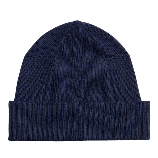 Merino Wool Beanie Hunter Navy